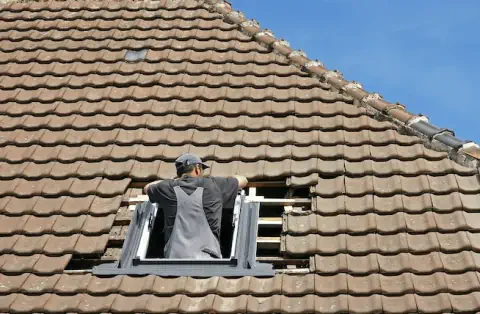 Pose de velux - Guemps